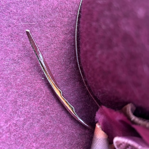 Banana Republic 100% Wool Fedora Hat 🇮🇹 Made in Italy | Vintage Quiet Luxury - Picture 11 of 11